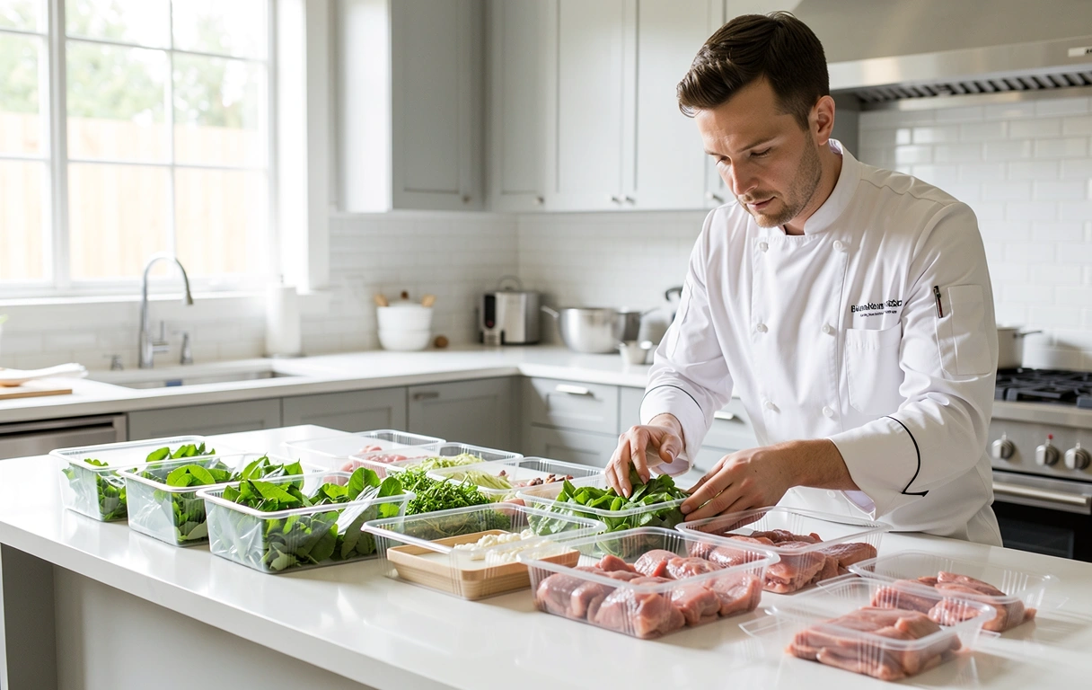 Logistics and preparation at Makanan Murah